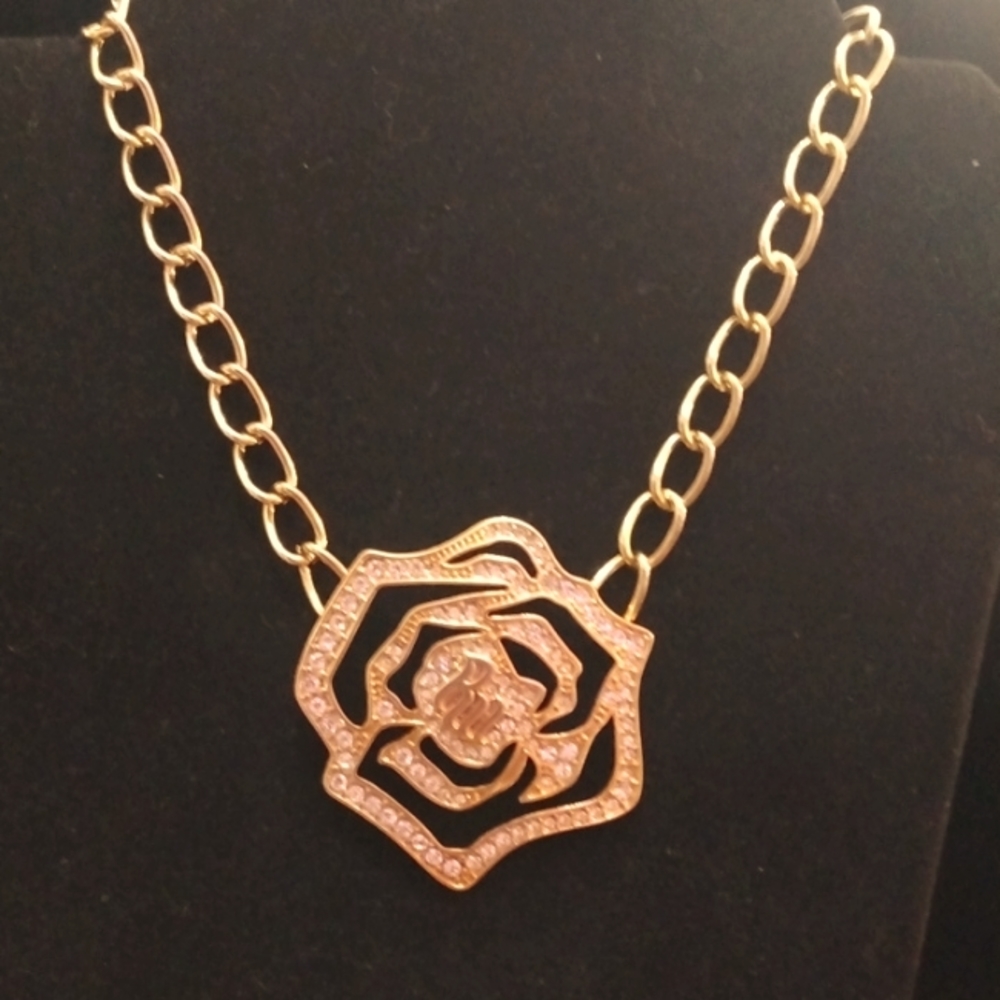 Ru statement necklace